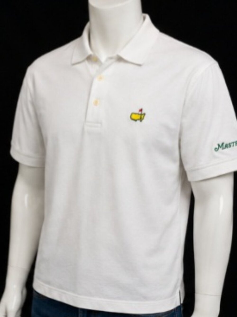 MASTERS COLLECTION AUGUSTA NATIONAL POLO SHIRT SHORT SLEEVE -XXL - WHITE